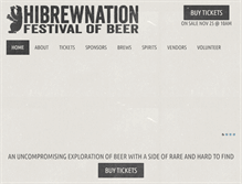 Tablet Screenshot of hibrewnation.com
